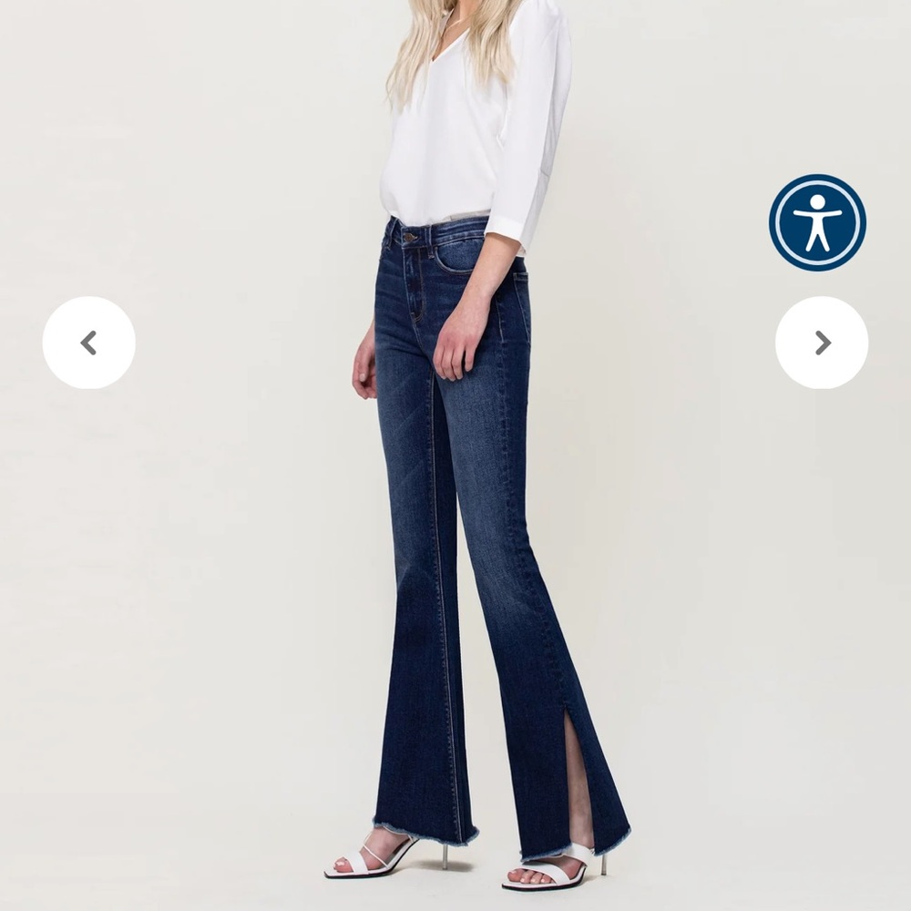 Flying Monkey high rise flare jeans size 30